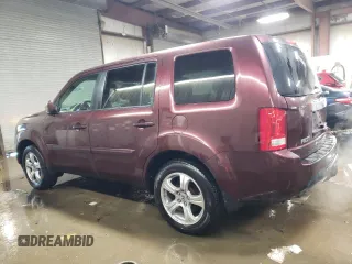 2013 Honda Pilot EX-L with VIN 5FNYF4H5XDB042630, listed as a Copart auction lot 46107285 with 178,504 mi miles and Salvage Title. Bid and sale history available at carsss.com. Image 2.