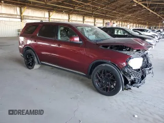 2020 Dodge Durango SXT with VIN 1C4RDHAGXLC352818, listed as a Copart auction lot 58450165 with Not provided miles and Salvage title. Bid and sale history available at DreamBid. Image 4.
