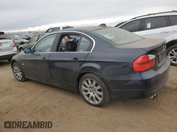 2006 BMW 3 Series 330xi with VIN WBAVD33556KL52746, listed as a Copart auction lot 83674684 with 0 mi miles and Salvage Title. Bid and sale history available at carsss.com. Image 2.