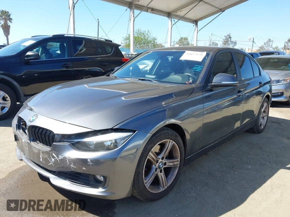 2015 BMW 3 Series 328i with VIN WBA3C1C51FK123852, listed as a IAAI auction lot 41857179 with 90,308 mi miles and . Bid and sale history available at carsss.com. Image 17.