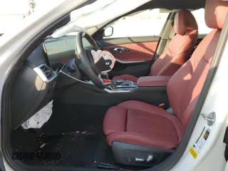 2023 BMW 3 Series 330i with VIN 3MW69FF05P8D73476, listed as a Copart auction lot 44819045 with Not provided miles and Salvage title. Bid and sale history available at DreamBid. Image 7.