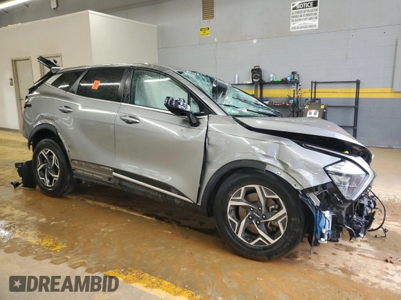 2023 Kia Sportage LX with VIN KNDPU3AF7P7182210, listed as a Copart auction lot 54391655 with Not Provided miles and Salvage Title. Bid and sale history available at carsss.com. Image 4.