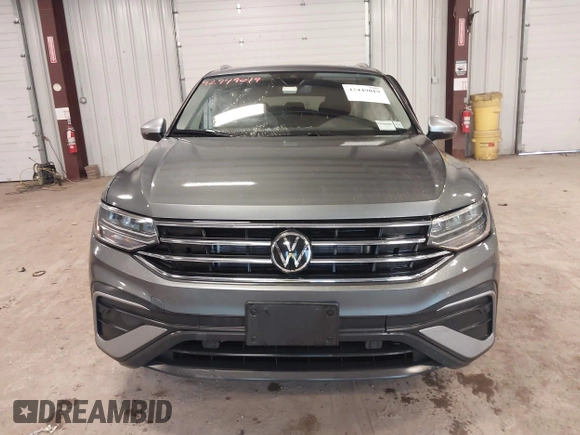 2024 Volkswagen Tiguan Wolfsburg Edition with VIN 3VVAB7AX3RM219372, listed as a IAAI auction lot 42449019 with 2,390 mi miles and . Bid and sale history available at DreamBid. Image 11.