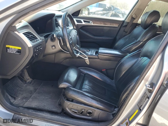 2015 Hyundai Genesis 5.0L with VIN KMHGN4JF8FU060681, listed as a Copart auction lot 48081865 with 159,216 mi miles and Salvage Title. Bid and sale history available at carsss.com. Image 7.