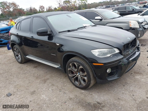 2014 BMW X6 50i with VIN 5UXFG8C54EL593152, listed as a IAAI auction lot 41439576 with 147,817 mi miles. Bid and sale history available at carsss.com. Image 1.