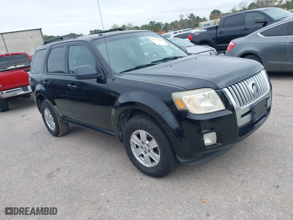 2010 Mercury Mariner with VIN 4M2CN8B75AKJ09335, listed as a IAAI auction lot 41279542 with 258,035 mi miles. Bid and sale history available at carsss.com. Image 1.