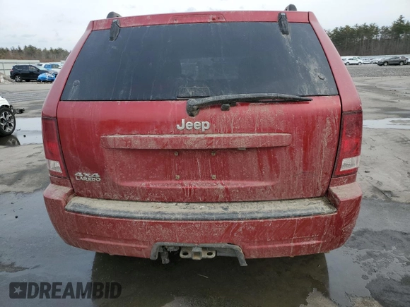 2010 Jeep Grand Cherokee Laredo with VIN 1J4PR4GKXAC120224, listed as a Copart auction lot 88764805 with 153,742 mi miles and Salvage Title. Bid and sale history available at carsss.com. Image 6.
