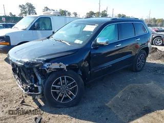 2020 Jeep Grand Cherokee Limited with VIN 1C4RJFBG6LC434606, listed as a IAAI auction lot 41643828 with 65,381 mi miles. Bid and sale history available at carsss.com. Image 2.