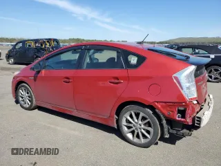 2010 Toyota Prius II with VIN JTDKN3DU7A1303927, listed as a Copart auction lot 53662615 with 156,118 mi miles and Salvage Title. Bid and sale history available at carsss.com. Image 2.