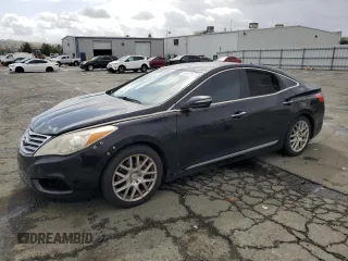 2013 Hyundai Azera with VIN KMHFH4JG0DA258021, listed as a Copart auction lot 49187915 with 141,798 mi miles and Salvage Title. Bid and sale history available at carsss.com. Image 1.