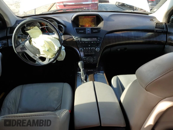 2010 Acura MDX Advance with VIN 2HNYD2H54AH533561, listed as a Copart auction lot 48083505 with 211,764 mi miles and Salvage Title. Bid and sale history available at DreamBid. Image 8.