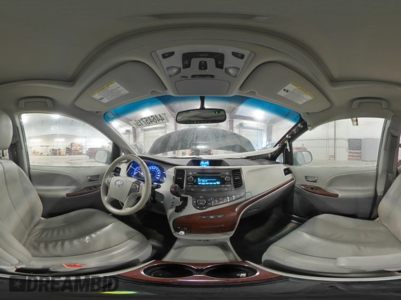 2014 Toyota Sienna XLE with VIN 5TDYK3DC3ES422884, listed as a Copart auction lot 44645715 with 126,679 mi miles and Salvage Title. Bid and sale history available at carsss.com. Image 14.