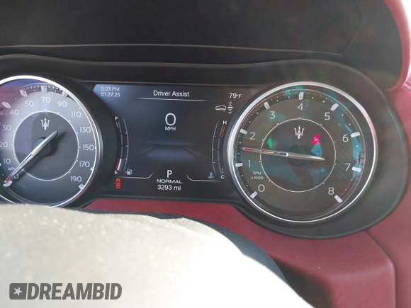 2022 Maserati Levante with VIN ZN661YUM0NX391750, listed as a IAAI auction lot 41436442 with 3,293 mi miles and . Bid and sale history available at DreamBid. Image 7.