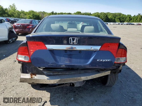 2009 Honda Civic LX z VIN 2HGFA16509H535517, wystawiony jako Copart lot #58602025 z przebiegiem 179 742 mil mil oraz Czysty tytuł • Clean title. Historia ofert i sprzedaży dostępna na DreamBid. Obrazek 6.