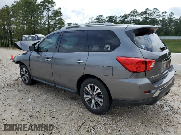 2017 Nissan Pathfinder SL with VIN 5N1DR2MM2HC698035, listed as a Copart auction lot 53912965 with 116,704 mi miles and Salvage title. Bid and sale history available at DreamBid. Image 2.