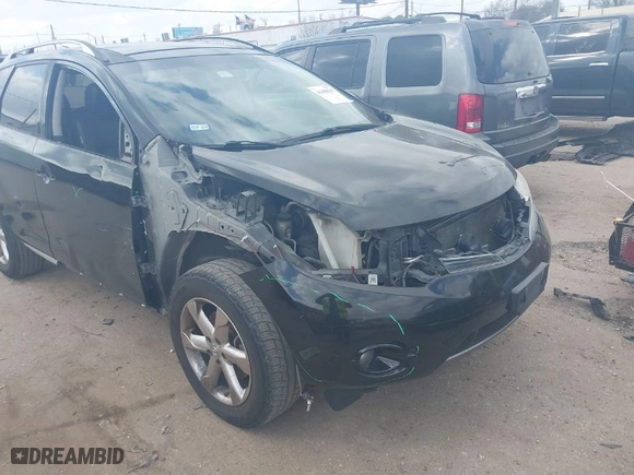 2010 Nissan Murano S with VIN JN8AZ1MU0AW016019, listed as a IAAI auction lot 41498255 with 207,317 mi miles. Bid and sale history available at carsss.com. Image 6.