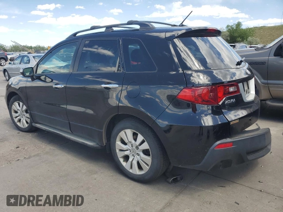 2010 Acura RDX Technology with VIN 5J8TB1H53AA007762, listed as a Copart auction lot 55919384 with 124,329 mi miles and Salvage Title. Bid and sale history available at DreamBid. Image 2.