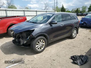 2017 Kia Sorento LX with VIN 5XYPGDA35HG336825, listed as a Copart auction lot 56629025 with 128,229 mi miles and Clean title. Bid and sale history available at DreamBid. Image 1.