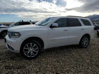 2017 Dodge Durango Citadel with VIN 1C4SDJET8HC618103, listed as a Copart auction lot 81786224 with 223,908 mi miles and Salvage Title. Bid and sale history available at carsss.com. Image 1.