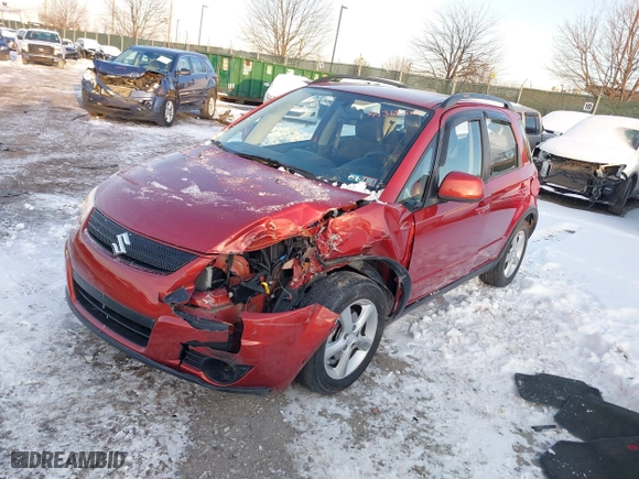2009 Suzuki SX4 Man AWD with VIN JS2YB413996201005, listed as a IAAI auction lot 41368510 with 27,111 mi miles. Bid and sale history available at carsss.com. Image 17.
