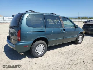 1997 Nissan Quest XE with VIN 4N2DN1114VD843258, listed as a Copart auction lot 53371105 with 142,815 mi miles and Salvage Title. Bid and sale history available at carsss.com. Image 3.