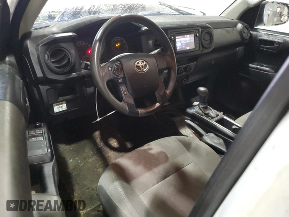 2017 Toyota Tacoma SR with VIN 5TFRX5GN0HX087225, listed as a Copart auction lot 58843135 with 207,648 mi miles and Clean title. Bid and sale history available at DreamBid. Image 8.