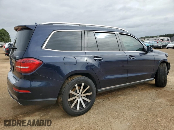 2017 Mercedes-Benz GLS 450 with VIN 4JGDF6EE6HA866956, listed as a Copart auction lot 47893135 with 86,817 mi miles and Salvage title. Bid and sale history available at DreamBid. Image 3.