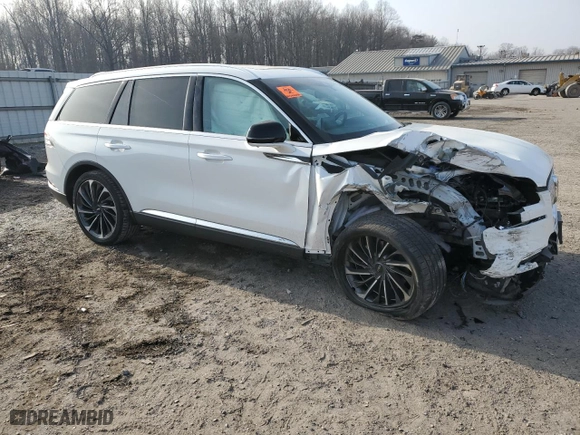 2020 Lincoln Aviator Reserve with VIN 5LM5J7XC3LGL12278, listed as a Copart auction lot 86059444 with 39,164 mi miles and Salvage Title. Bid and sale history available at carsss.com. Image 4.