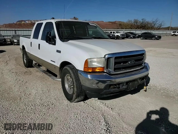 2001 Ford Super Duty F-250 XL with VIN 3FTNW20F81MA77024, listed as a Copart auction lot 85867624 with 100,725 mi miles and Salvage Title. Bid and sale history available at carsss.com. Image 10.