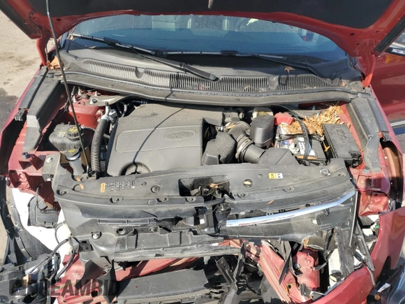 2017 Ford Explorer XLT with VIN 1FM5K7D81HGD34741, listed as a Copart auction lot 44147335 with 35,999 mi miles and Salvage title. Bid and sale history available at DreamBid. Image 12.