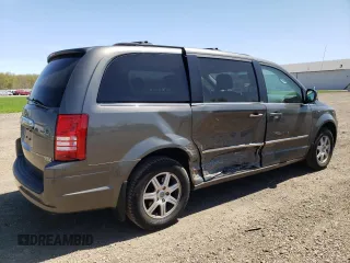 2010 Chrysler Town & Country Touring Plus with VIN 2A4RR8D11AR405610, listed as a Copart auction lot 54742655 with 56,380 mi miles and Salvage Title. Bid and sale history available at DreamBid. Image 3.