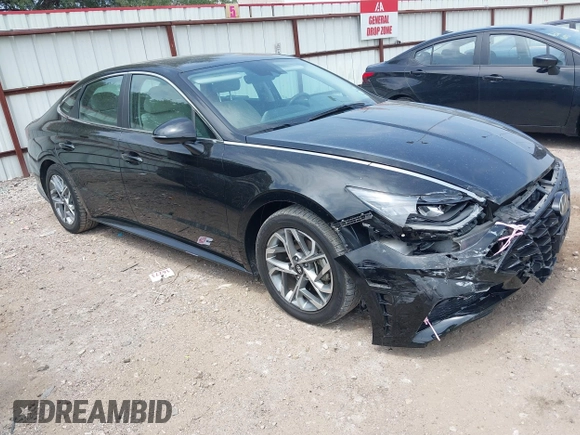 2023 Hyundai Sonata SEL z VIN KMHL64JA7PA282826, wystawiony jako IAAI lot #42327821 z przebiegiem 54 987 mil mil oraz . Historia ofert i sprzedaży dostępna na DreamBid. Obrazek 1.