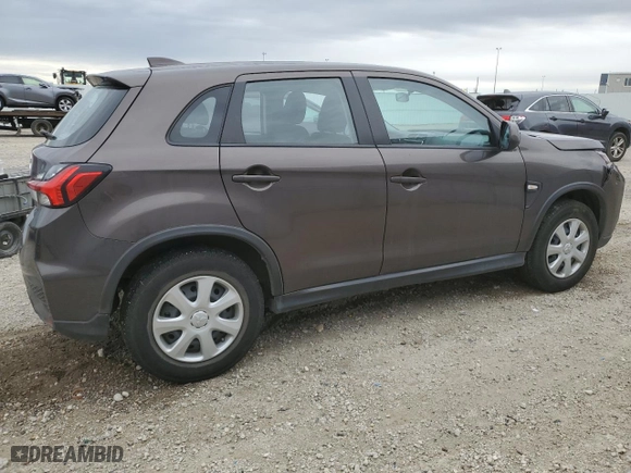 2021 Mitsubishi RVR ES with VIN JA4AJUAU3MU605505, listed as a Copart auction lot 73350964 with 84,414 mi miles and Salvage Title. Bid and sale history available at carsss.com. Image 3.