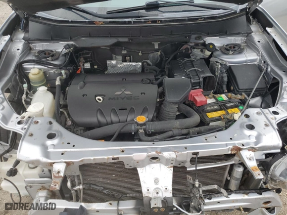 2013 Mitsubishi Outlander SE with VIN JA4AS3AW4DU005455, listed as a Copart auction lot 79890804 with 138,958 mi miles and Salvage Title. Bid and sale history available at carsss.com. Image 12.