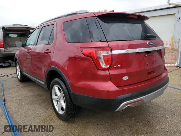 2017 Ford Explorer XLT z VIN 1FM5K8D8XHGB51165, wystawiony jako Copart lot #51475445 z przebiegiem 85 422 mil mil oraz Szkoda całkowita • Salvage title. Historia ofert i sprzedaży dostępna na DreamBid. Obrazek 2.
