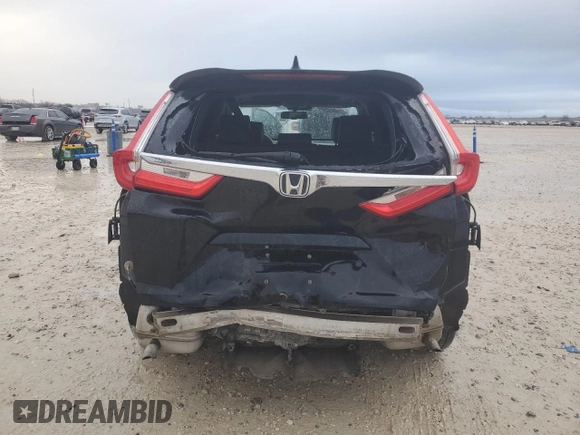 2017 Honda CR-V EX-L with VIN 7FARW1H87HE017174, listed as a Copart auction lot 42446025 with 104,412 mi miles and Salvage Title. Bid and sale history available at carsss.com. Image 6.
