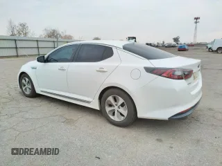 2014 Kia Optima Hybrid LX with VIN KNAGM4AD1E5070948, listed as a Copart auction lot 80899874 with 151,178 mi miles and Clean Title. Bid and sale history available at carsss.com. Image 2.