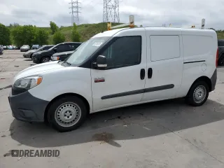 2016 Ram ProMaster City Cargo Tradesman z VIN ZFBERFAT7G6B28384, wystawiony jako Copart lot #57976675 z przebiegiem 143 153 mil mil oraz Szkoda całkowita • Salvage title. Historia ofert i sprzedaży dostępna na DreamBid. Obrazek 1.