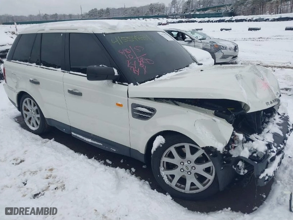 2007 Land Rover Range Rover Sport HSE with VIN SALSK25447A995793, listed as a IAAI auction lot 41554831 with NaN miles. Bid and sale history available at carsss.com. Image 1.