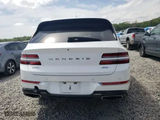 2021 Genesis GV80 with VIN KMUHBDSB6MU035141, listed as a Copart auction lot 50872614 with 53,426 mi miles. Bid and sale history available at carsss.com. Image 6.