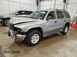 2001 Dodge Durango with VIN 1B4HS28N01F599115, listed as a Copart auction lot 50299075 with 146,490 mi miles and Non Repairable. Bid and sale history available at carsss.com. Image 1.