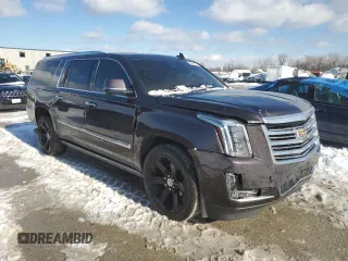 2015 Cadillac Escalade ESV Platinum z VIN 1GYS4UKJ1FR565785, wystawiony jako Copart lot #41651755 z przebiegiem 165 197 mil mil oraz Szkoda całkowita • Salvage title. Historia ofert i sprzedaży dostępna na DreamBid. Obrazek 4.