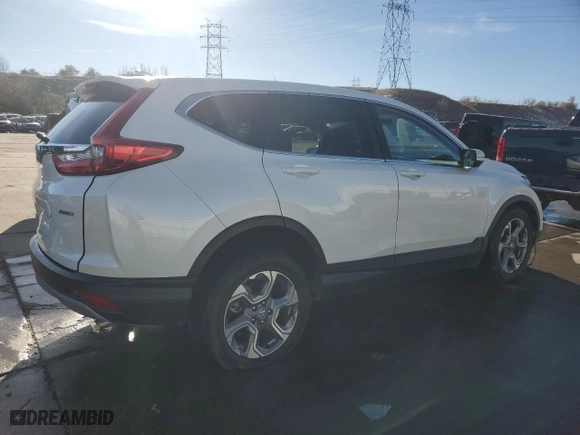 2018 Honda CR-V EX with VIN 2HKRW2H58JH636882, listed as a Copart auction lot 80663494 with 51,224 mi miles and Salvage Title. Bid and sale history available at carsss.com. Image 3.