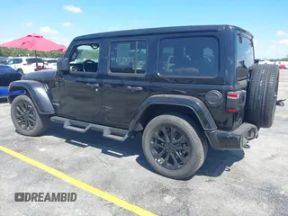 2021 Jeep Wrangler Unlimited Sport S with VIN 1C4HJXDN4MW669387, listed as a IAAI auction lot 41889814 with 17,333 mi miles and . Bid and sale history available at DreamBid. Image 3.