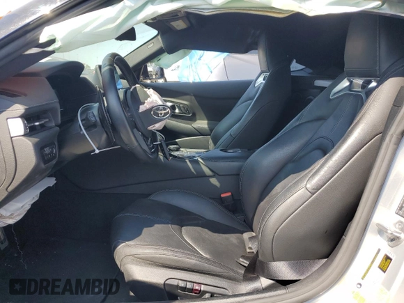 2021 Toyota GR Supra 3.0 with VIN WZ1DB0C00MW042261, listed as a Copart auction lot 69486714 with 18,862 mi miles and Salvage Title. Bid and sale history available at carsss.com. Image 7.
