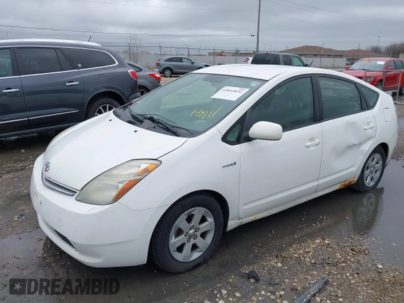2008 Toyota Prius with VIN JTDKB20U983431304, listed as a IAAI auction lot 42011832 with Not Provided miles. Bid and sale history available at carsss.com. Image 2.