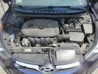 2013 Hyundai Elantra GLS with VIN 5NPDH4AE5DH444849, listed as a Copart auction lot 63580045 with 45,755 mi miles and Salvage title. Bid and sale history available at DreamBid. Image 11.