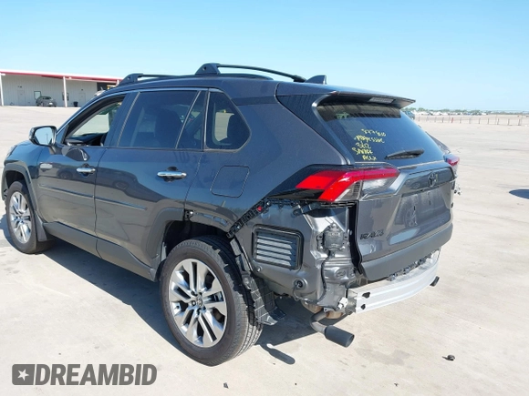 2024 Toyota RAV4 XLE Premium with VIN 2T3C1RFV0RW342137, listed as a IAAI auction lot 41991758 with 4,080 mi miles and . Bid and sale history available at DreamBid. Image 3.
