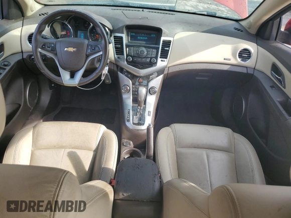 2011 Chevrolet Cruze LTZ with VIN 1G1PH5S91B7235560, listed as a Copart auction lot 54618745 with 238,231 mi miles and Clean Title. Bid and sale history available at DreamBid. Image 8.