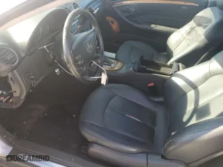2004 Mercedes-Benz CLK-Class 5.0L with VIN WDBTJ75J34F096888, listed as a Copart auction lot 83302214 with 0 mi miles and Clean Title. Bid and sale history available at carsss.com. Image 7.
